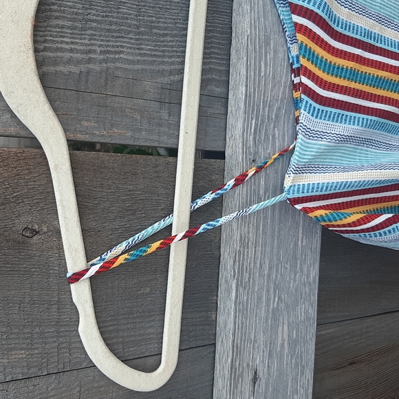 Women's Off Shoulder Cropped Monteau Blouse Size M - Picture 3 of 5